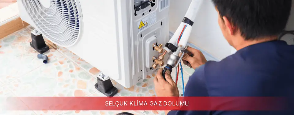 Selçuk İlçemi Finlux Klima Gaz Dolumu