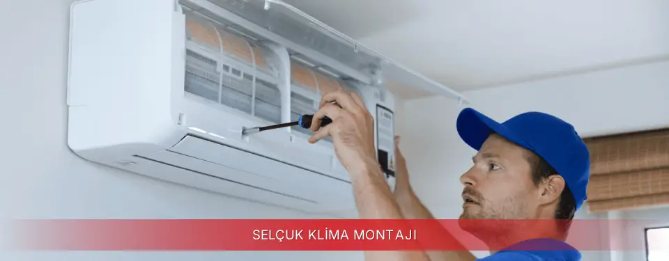 Selçuk İlçemi Finlux Klima Montajı